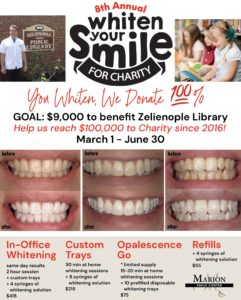 teeth whitening for charity