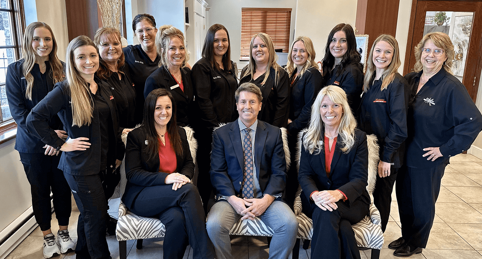 Marion Smile Center's dental office staff 